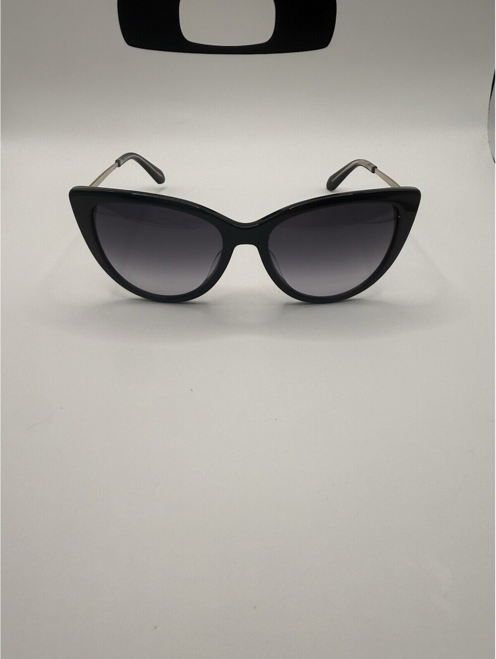 Kate Spade Sunglasses Nastasi Cat Eye Polished Black/Gradient Lenses 54-17-140